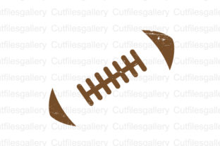 Distressed Football Outline for Local Business Branding Graphics and Crafts