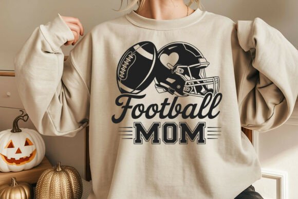 Football Mom SVG & PNG: Graphics for Local Brands