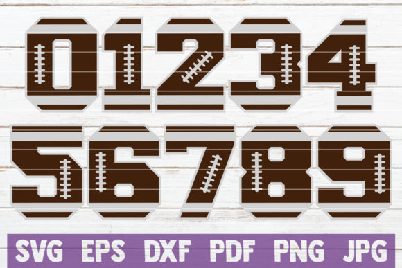 Football Numbers Graphics: A Brand Designer's Review of This Crafts Asset