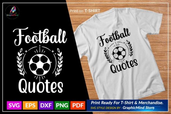 Football Quotes Graphics & Crafts for Designers