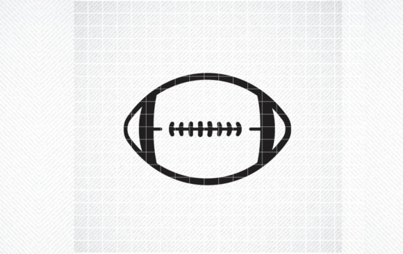 Football SVG & Football Silhouette PNG: Graphics for Crafts