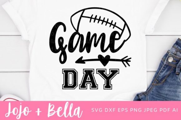 Football SVG Graphics for Game Day Crafts & Branding