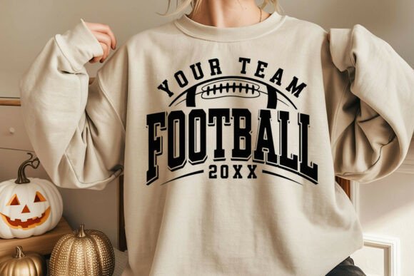 Football Team Template Logo Svg Png Review for Crafts Sellers