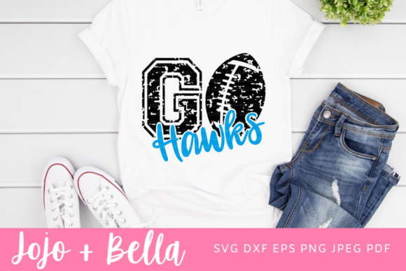 Hawks SVG Graphics for Crafts and Football Design