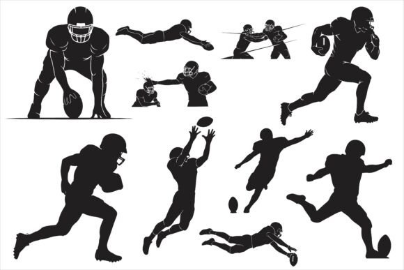 Versatile American Football Helmet SVG for Graphics and Crafts